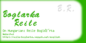 boglarka reile business card